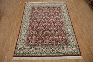 Fine Vegetables Dye Chinese Wool Area Tabriz  Rug 9x12
