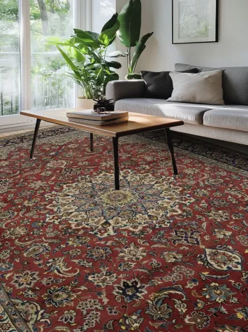 Luxurious Najafabad Persian Large Rug 10x15