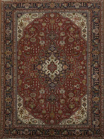 Classic Elegance: Tabriz Persian Area Rug 9x12