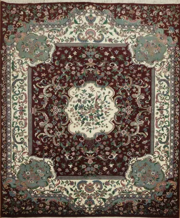 Luxury Traditional Aubusson Oriental Area Rug 8x10