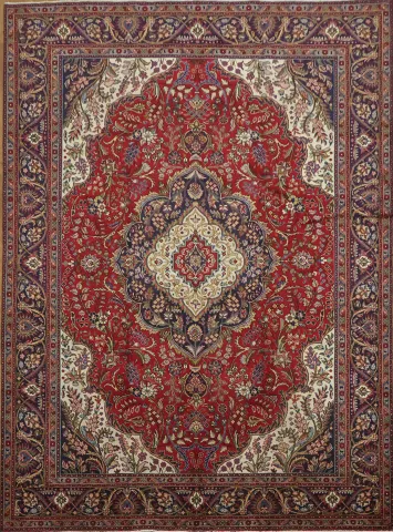 Traditional Tabriz Persian Area Rug 10x13
