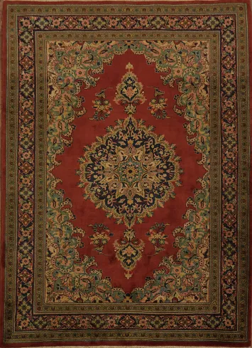 Traditional Red Viss Persian Area Rug 7x10