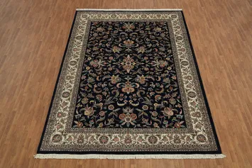 Elegant Floral Traditional Tabriz Oriental Area Rug 10x14