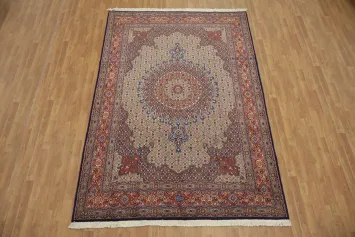 Intricately Patterned Traditional Mood Persian Area Rug 7x10