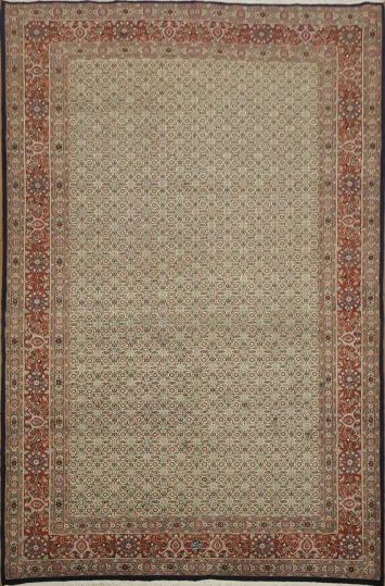 Traditional Vegetable-Dye Mood Persian Area Rug 7x10