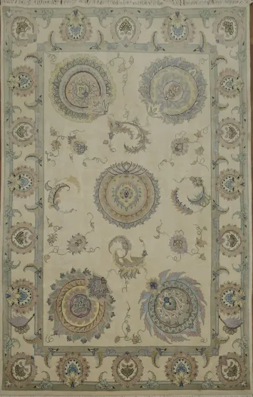 Timeless Elegance: Tabriz Persian Area Rug 6x10
