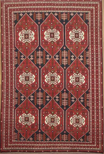 Elegant Geometric Balouch Oriental Area Rug 7x10