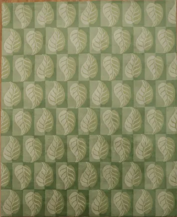 Hand-Tufted Abstract Oriental Area Rug 8x10