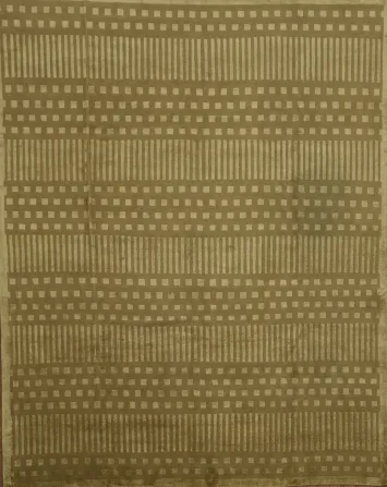 Modern Geometric Nepalese Oriental Area Rug 8x10