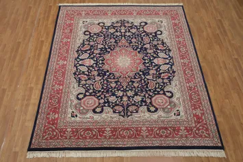 Luxurious Traditional Medallion Traditional Tabriz Oriental Area Rug 8x10