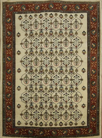 Elegant Traditional Kashan Oriental Area Rug 8x10