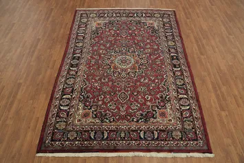 Luxurious Persian Mashad Area Rug 7x9
