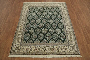 Super Fine Vegetable Dye Nain Toodeshk Persian Area Rug 7x8