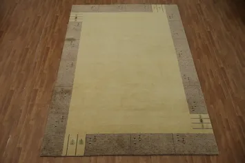 Elegant Traditional Gabbeh Persian Area Rug 8x12