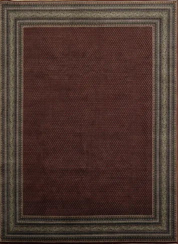 Luxurious Classic Red Traditional Botemir Oriental Area Rug 9x12