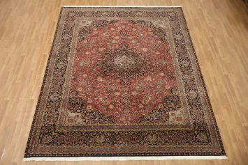 Elegant Heritage Traditional Kashan Persian Area Rug 9x11