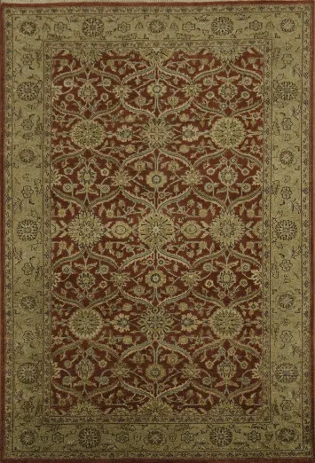 Vintage Floral Decorative Traditional Oriental Oushak Area Rug 6x9