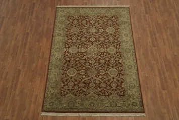 Vintage Floral Decorative Traditional Oriental Oushak Area Rug 6x9