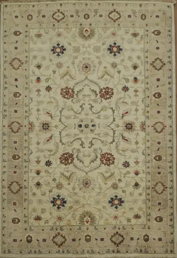 Exquisite Artisan Traditional Oriental Peshawar Area Rug 6x9