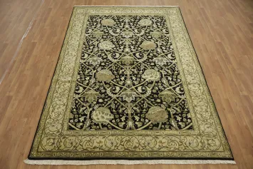 Stylish Floral Traditional Agra Oriental Area Rug 6x9