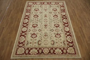 Classic Floral Traditional Peshawar Oriental Area Rug 6x9