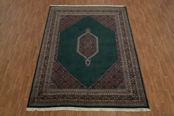 Elegant Green Traditional Bidjar Oriental Area Rug 8x12