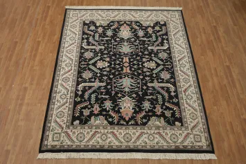 Elegant Opulence: Heriz Oriental Area Rug 8x10