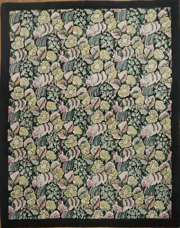Charming Botanical Floral Oriental Area Rug 8x10