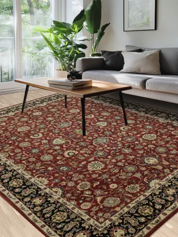 Elegant Arabesque Design Tabriz Oriental Area Rug 8x10