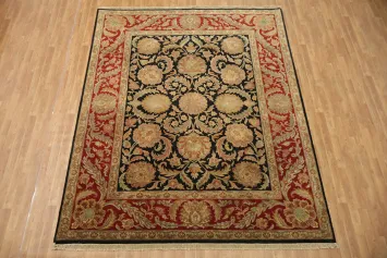 Elegant Floral Design Agra Oriental Area Rug 8x10