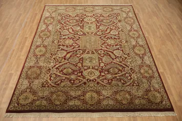 Luxurious Oriental Wool Agra Area Rug 8x10
