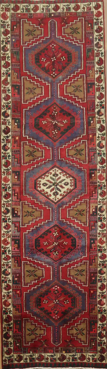 Timeless Elegance: Ardebil Persian Runner Rug 3x10