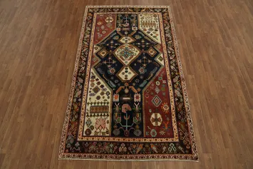Exquisite Ethnic Pattern Shiraz Persian Area Rug 5x8