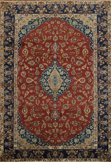 Luxurious Red Najafabad Persian Area Rug 8x12