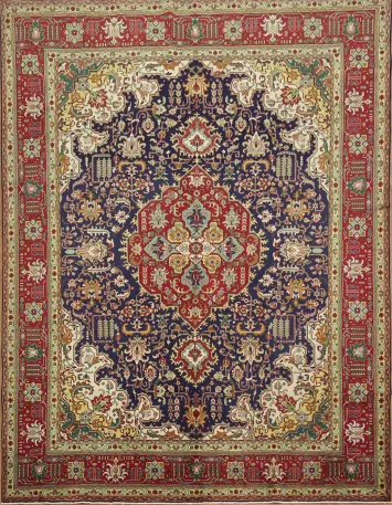 Elegant Tabriz Persian Area Rug 10x13
