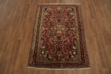 Vintage Persian Floral Persian Lilian Wool Rug 3x5
