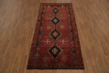 Authentic Persian Vintage Geometric Lori  5x9