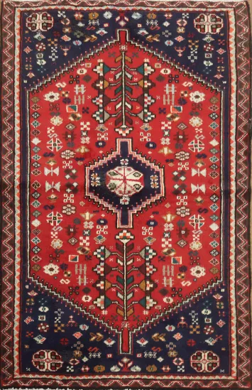 Traditional Traditional Persian Abadeh Area Rug 2x3