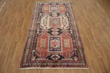 Geometric Vintage Meshkin Rug  5x9