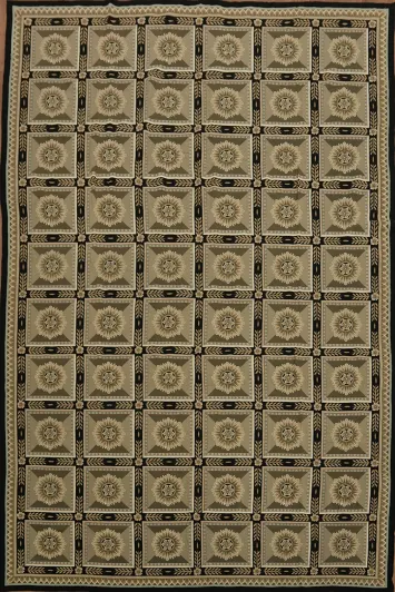 Enhance Your Decor with Our Classic Bordered Tapestry Area Rug 12x18