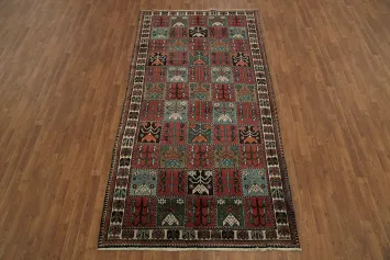 Geometric Design Wool Bakhtiari Rug 5x9