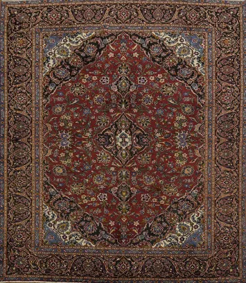Exquisite Traditional Kashan Persian Area Rug 9x10