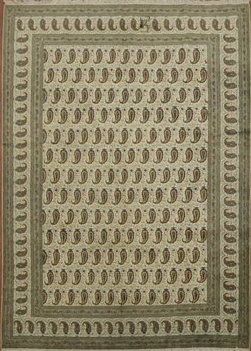 All Over Decorative Kashan Persian Area Rug 9x13