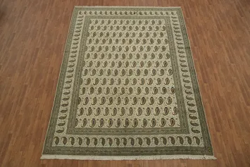 All Over Decorative Kashan Persian Area Rug 9x13