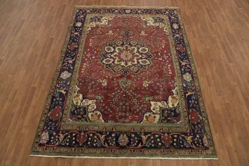 Traditional Tabriz Persian Area Rug 7x9