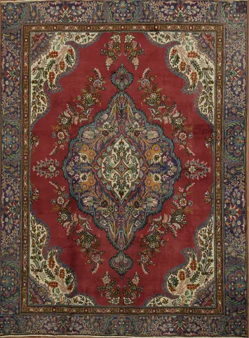 Timeless Elegance: Tabriz Persian Area Rug 9x12