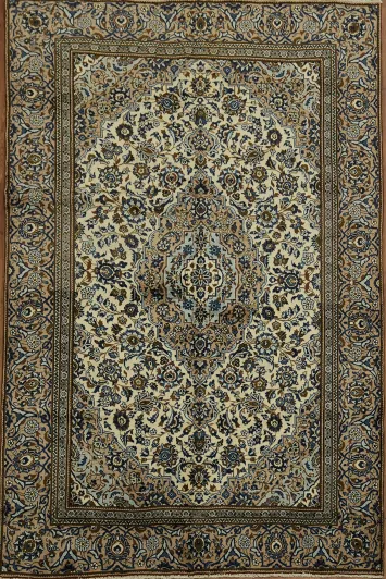 Elegant Kashan Persian Area Rug 6x9