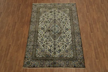 Elegant Kashan Persian Area Rug 6x9