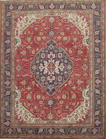 Traditional Persian Tabriz Persian Area Rug 10x13