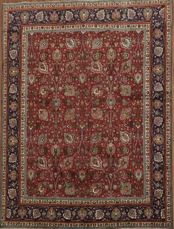 Classic Tabriz Persian Area Rug 10x13
